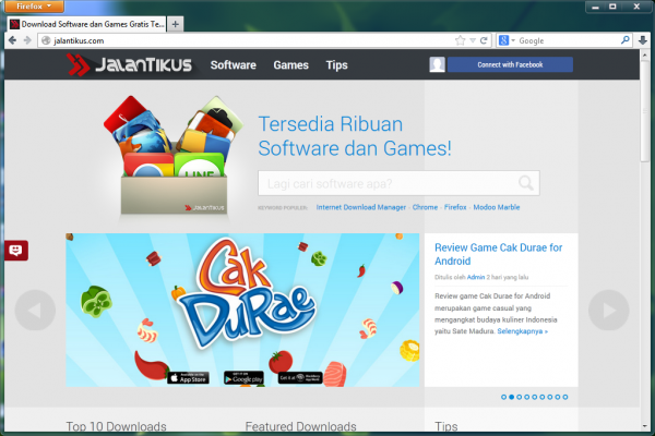 Jalantikus.com Download Game PC dan Android Gratis Terbaru Dengan Server Lokal
