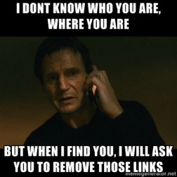 remove those links